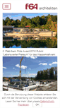 Mobile Screenshot of f64architekten.de
